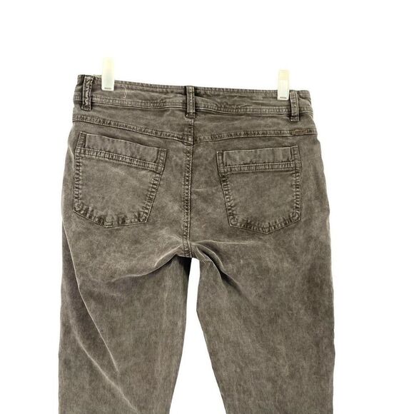 Prana Merrigan micro corduroy skinny Pants Size 6 mud brown‎ - Picture 8 of 10